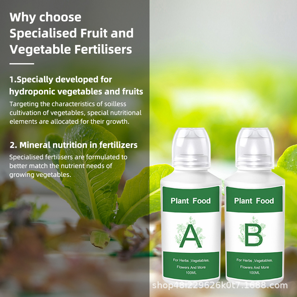 محلول مغذي للزراعة المائية (أ  - مراجعة Nutrient Solution Ab وسعره
